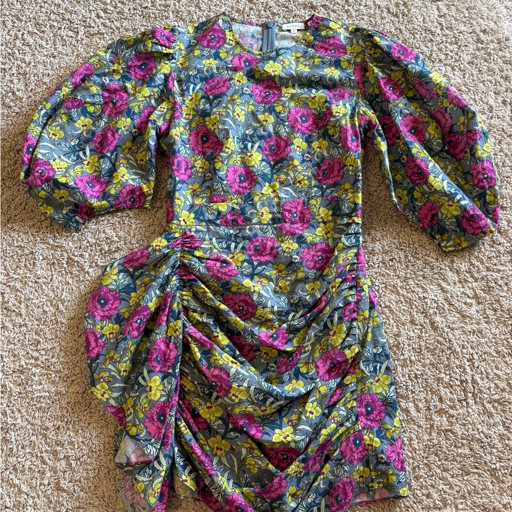 RHODE Multicolor Floral Dress